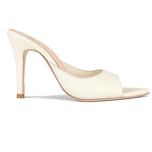 House of Harlow x Revolve Roxy mule in cream